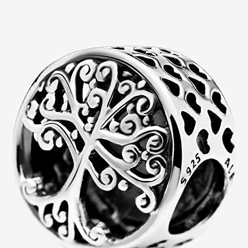  Pandora 797590 Sterling Silver Family Roots Charm