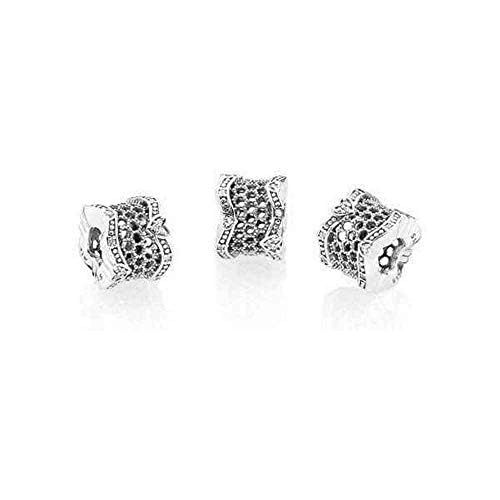  PANDORA 797653CZ Womens Charm Spacer 925 Sterling Silver Cubic Zirconia