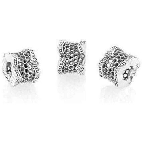  PANDORA 797653CZ Womens Charm Spacer 925 Sterling Silver Cubic Zirconia