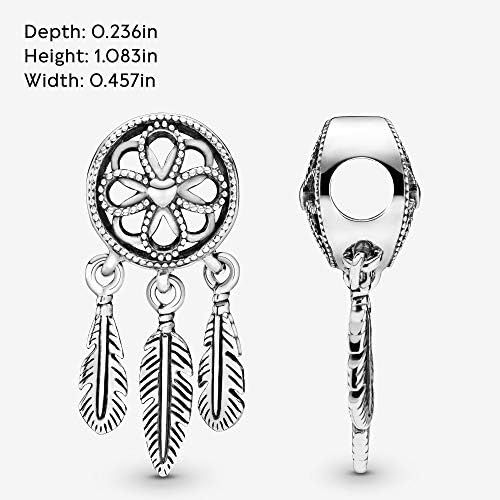  Pandora Moments Spiritual Dream Catcher 797200 Womens Charm Sterling Silver