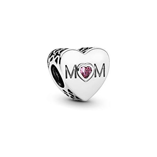  Pandora 791881PCZ Womens Charm Bead 925 Sterling Silver