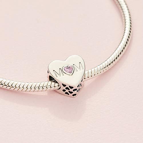  Pandora 791881PCZ Womens Charm Bead 925 Sterling Silver