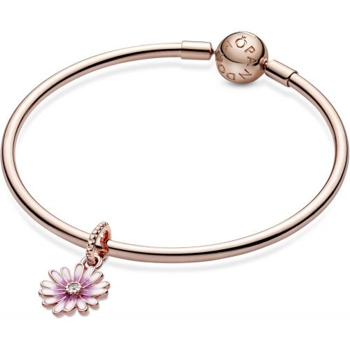  Pandora Pink Daisy Charm