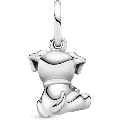  Pandora Womens Moments Labrador Puppy Charm Pendant Sterling Silver Enamel 798009EN16