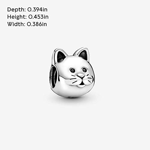  Pandora 791706 Charm Curious Cat Charm - New 2015