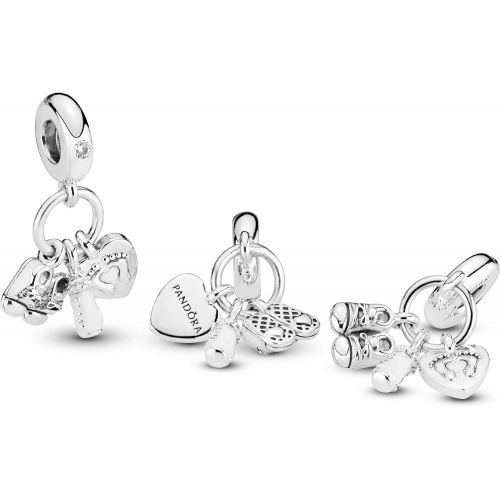  Pandora Bead Charms 925 Sterling Silver 798106CZ