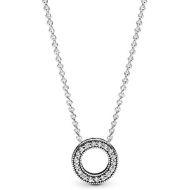 Pandora 397436CZ-45 Womens Necklace Sterling Silver Cubic Zirconia