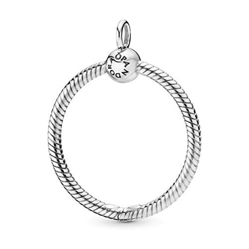  Pandora Moments Medium O Pendant, Silver, 398256