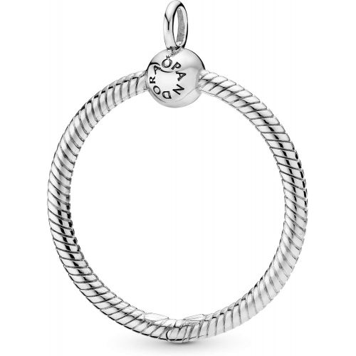  Pandora Moments Medium O Pendant, Silver, 398256