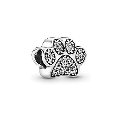  Genuine Pandora Charm 791714 CZ Pave Paw Paw