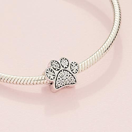  Genuine Pandora Charm 791714 CZ Pave Paw Paw