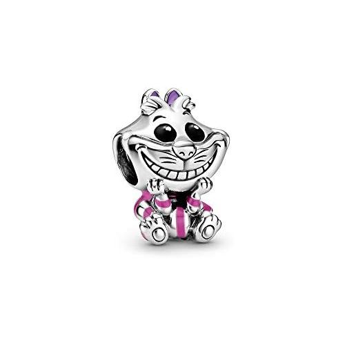  Pandora Disney Alice in Wonderland Cheshire Cat Charm, 798850C01, Multi-Colour, 1.48 cm