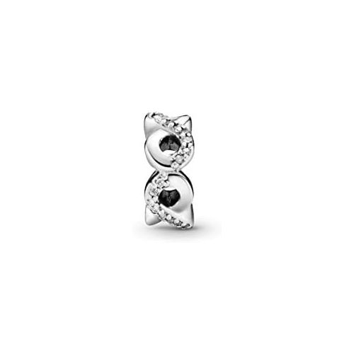  Pandora Moments Sparkling Infinity Intermediate Element Sterling Silver 792101CZ