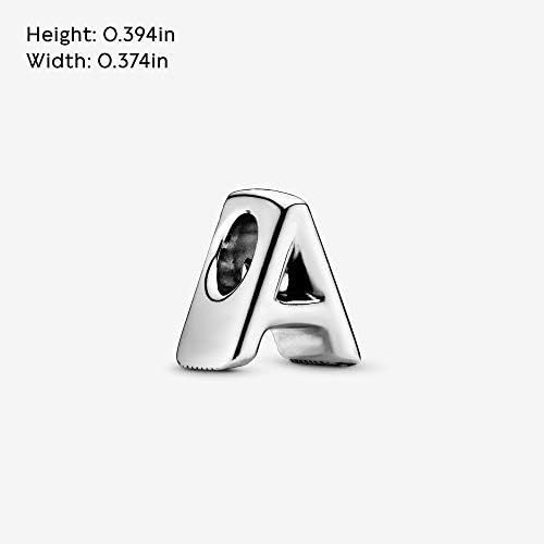  Pandora Moments Letter A Alphabet Charm Sterling Silver 797455