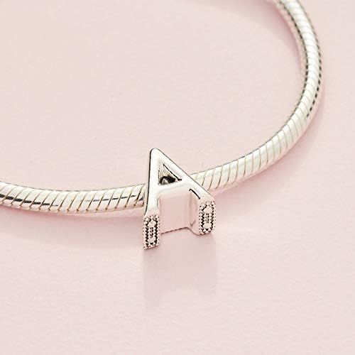  Pandora Moments Letter A Alphabet Charm Sterling Silver 797455