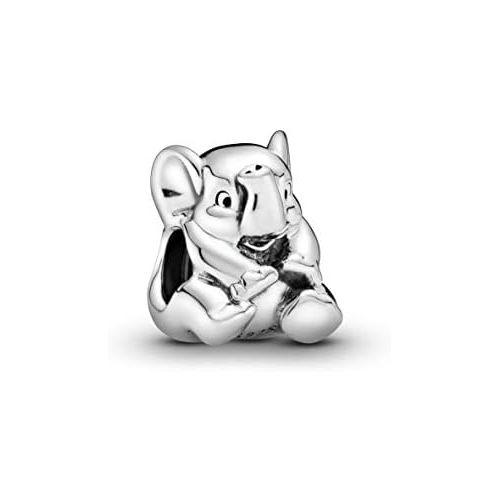  Pandora Moments 791902 Womens Lucky Elephant Charm Sterling Silver