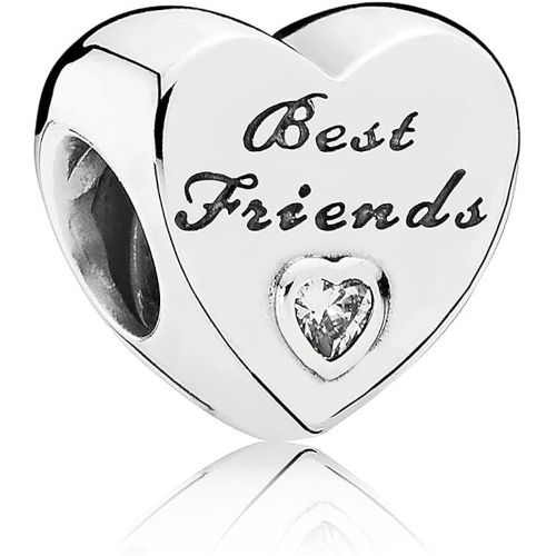  Pandora 791727CZ Friendship Heart Charm - 2015