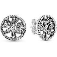 Pandora Womens Stud Earrings 925 Sterling Silver 297843CZ