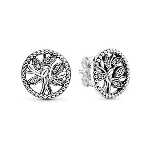  Pandora Womens Stud Earrings 925 Sterling Silver 297843CZ