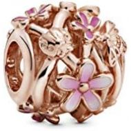 Pandora Open Crafted Pink Daisy Charm