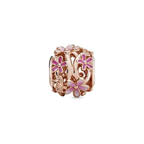  Pandora Open Crafted Pink Daisy Charm