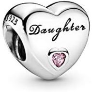 Pandora Element Daughter Heart with German Inscription