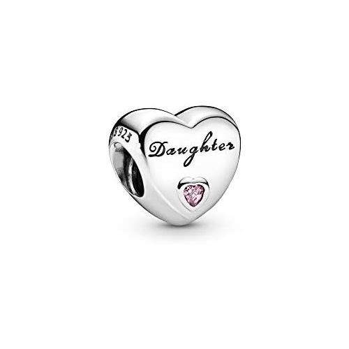  Pandora Element Daughter Heart with German Inscription