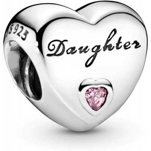  Pandora Element Daughter Heart with German Inscription