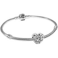 Pandora 08860 Bracelet Set Regal Heart, Sterling Silver