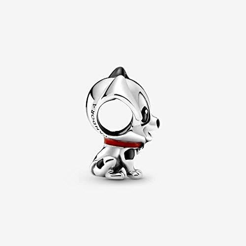  Pandora Disney 101 Dalmatian Patch Charm, 798846C01, Multi-Colour, 1.48 cm