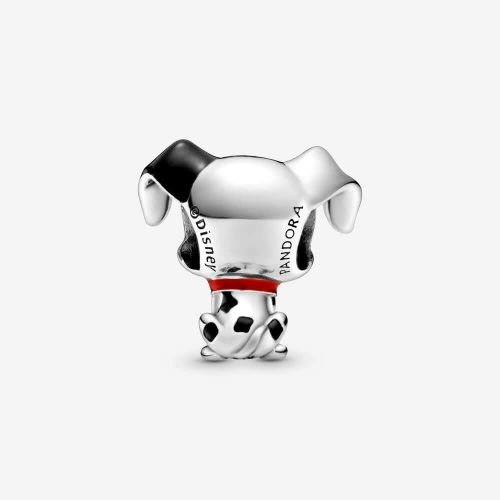  Pandora Disney 101 Dalmatian Patch Charm, 798846C01, Multi-Colour, 1.48 cm