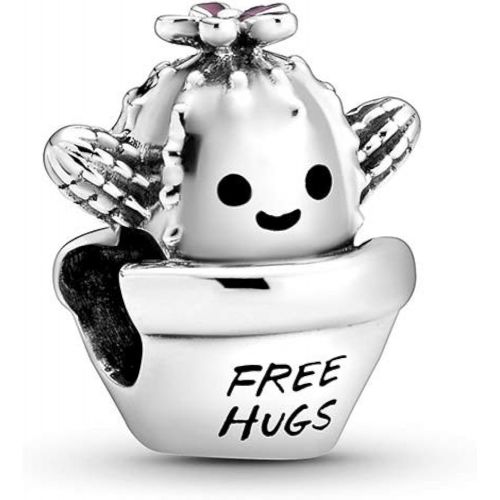  Pandora Free Hugs Cactus Charm