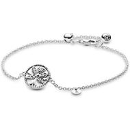 Pandora 597776CZ Womens Bracelet Tree of Life, Silver