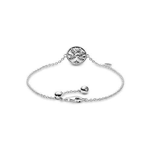 Pandora 597776CZ Womens Bracelet Tree of Life, Silver
