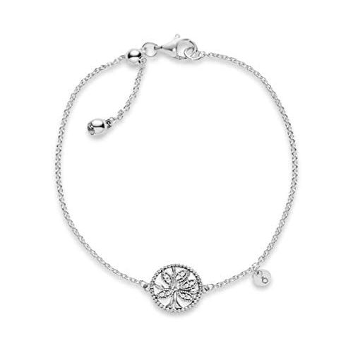  Pandora 597776CZ Womens Bracelet Tree of Life, Silver