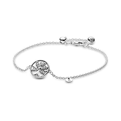  Pandora 597776CZ Womens Bracelet Tree of Life, Silver