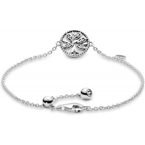  Pandora 597776CZ Womens Bracelet Tree of Life, Silver