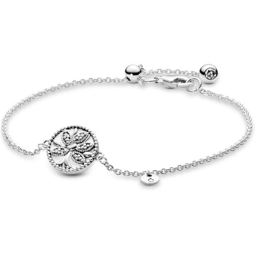  Pandora 597776CZ Womens Bracelet Tree of Life, Silver