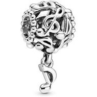 Pandora Open Crafted Note Charm