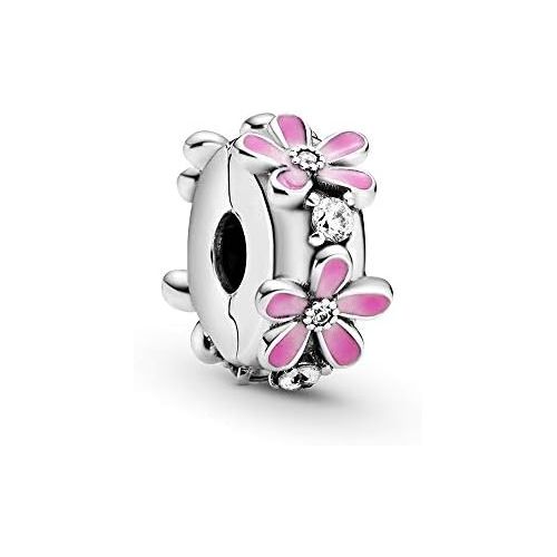  Pandora Pink Daisy Clip Charm 1.2cm 798809C01