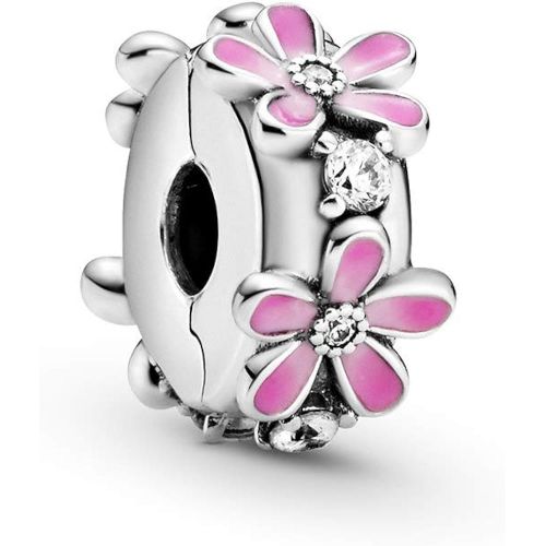  Pandora Pink Daisy Clip Charm 1.2cm 798809C01