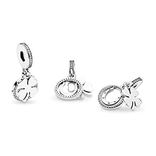  Pandora 792089CZ Charm Lucky Tag Pendant