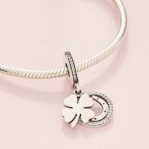  Pandora 792089CZ Charm Lucky Tag Pendant