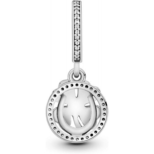  Pandora 792089CZ Charm Lucky Tag Pendant