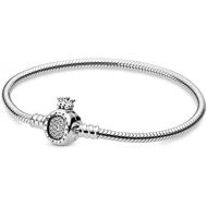 Pandora Moments Crown O 598286CZ Womens Bracelet, Silver, silver-plated