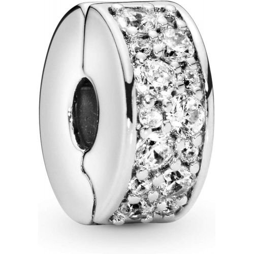  Pandora Clip Glossy Elegance 925 Sterling Silver Pandora 791817CZ