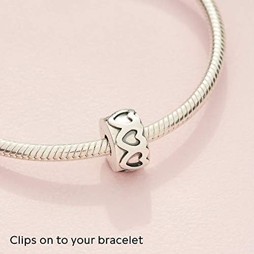  Pandora Moments Strung Heart Clip Sterling Silver 791978