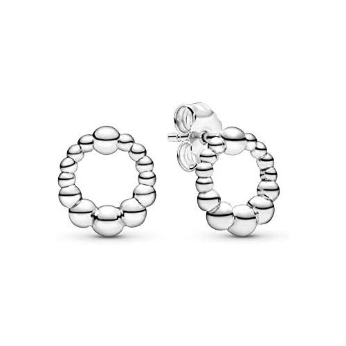  Pandora Womens Stud Earrings 925 Sterling Silver 298683C00, One Size