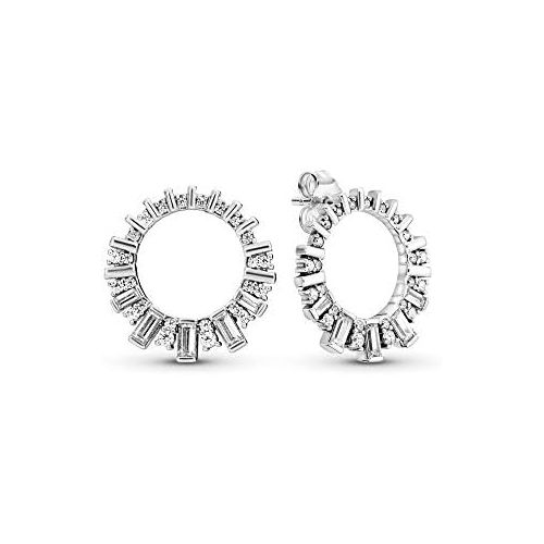  Pandora 297545CZ Womens Stud Earrings 925 Sterling Silver