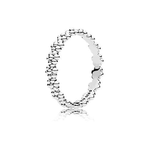  Pandora 191035 Womens Ring Daisy Band, Silver, Silver